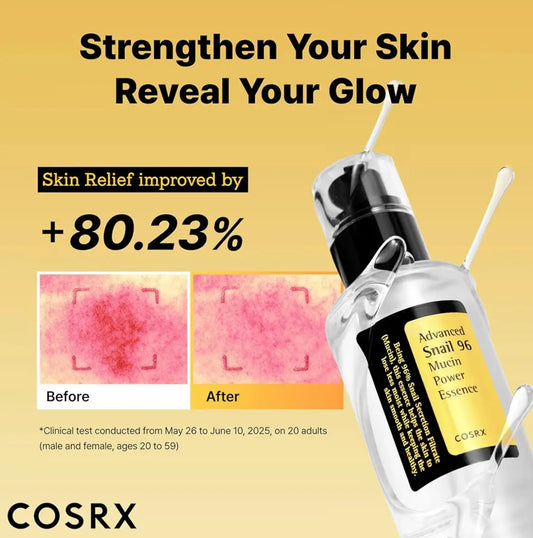 COSRX Advanced Snail 96 Mucin Power Essence 100ml | Snail Secretion Filtrate 96% | Skin Repair Serum | CPNP Registered, Korean Skin Care, Cruelty Free, Paraben Free, Alcohol Free Littlegiftscompany