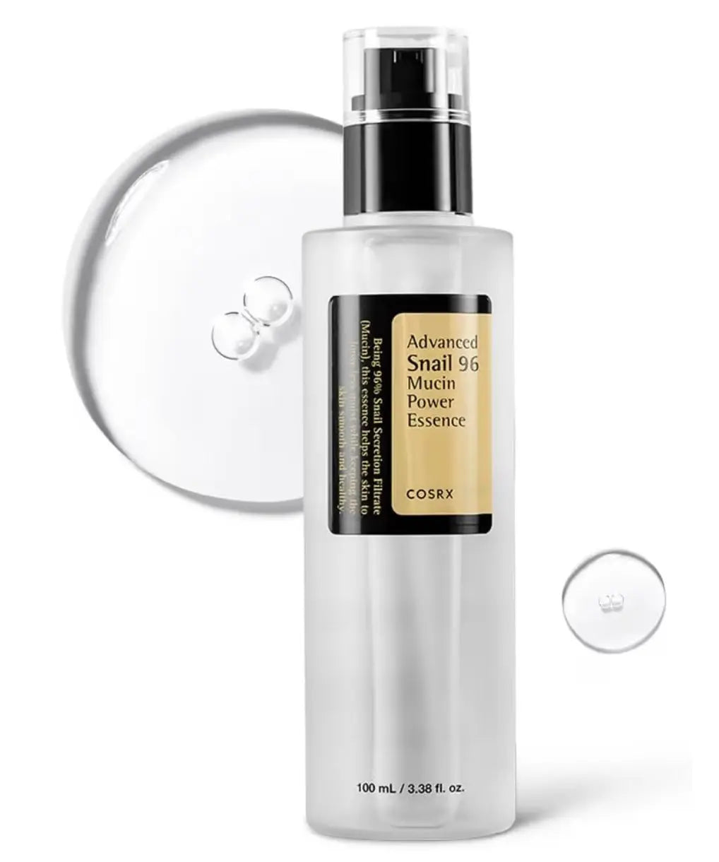 COSRX Advanced Snail 96 Mucin Power Essence 100ml | Snail Secretion Filtrate 96% | Skin Repair Serum | CPNP Registered, Korean Skin Care, Cruelty Free, Paraben Free, Alcohol Free Littlegiftscompany