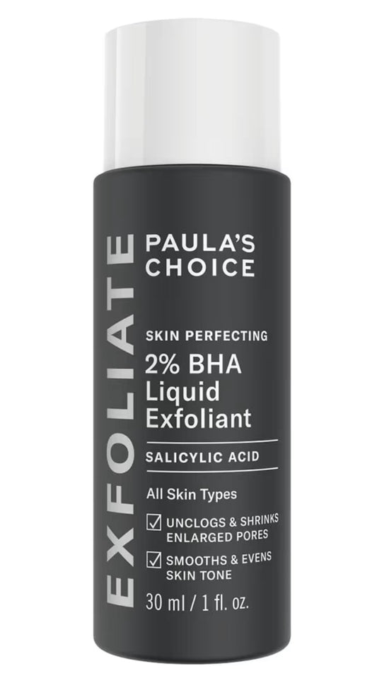 Paula's Choice SKIN PERFECTING 2% BHA Liquid Exfoliant - Face
Exfoliating Peel Fights Blackheads & Enlarged Pores - for a Healthy Glow - with Salicylic Acid - Combination & Oily Skin - 30 ml